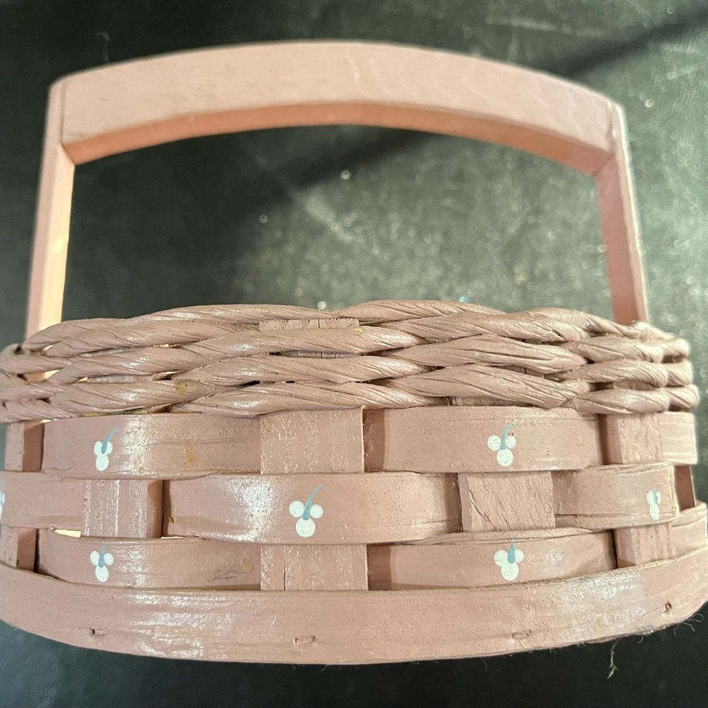 Wooden basket